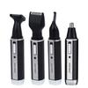 LWN 4 In 1 Nose Ear Hair Trimmer Professional Electric Rechargeable Earlock Shaver Personal Care Tools