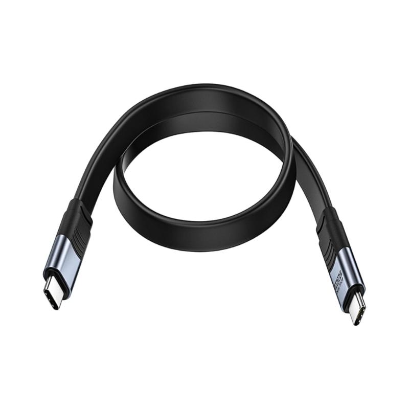 Кабель USB4 Type C Поддержка быстрой передачи данных 40 Гбит/с Четкий видеовыход 8K@60 Гц Мощная возможность зарядки PD240 Вт