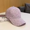 Adjustable Flower Baseball Hat Breathable Elegant Hat Casual Floral Baseball Cap  Female Fashion