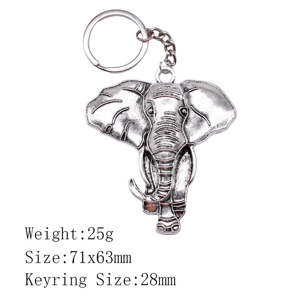 Wedding Anniversary Men Keychain Elephant Key Ring Women's Clothing Chains For Boys