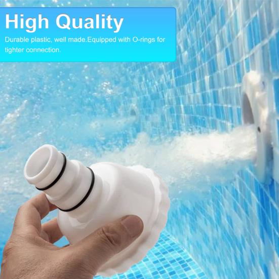 Vacuum Adapter Skimmer Attachment for Summer Waves RP/RX Filter Systems Ground Pools Floating Skimmer Adapter Replacement Accessories