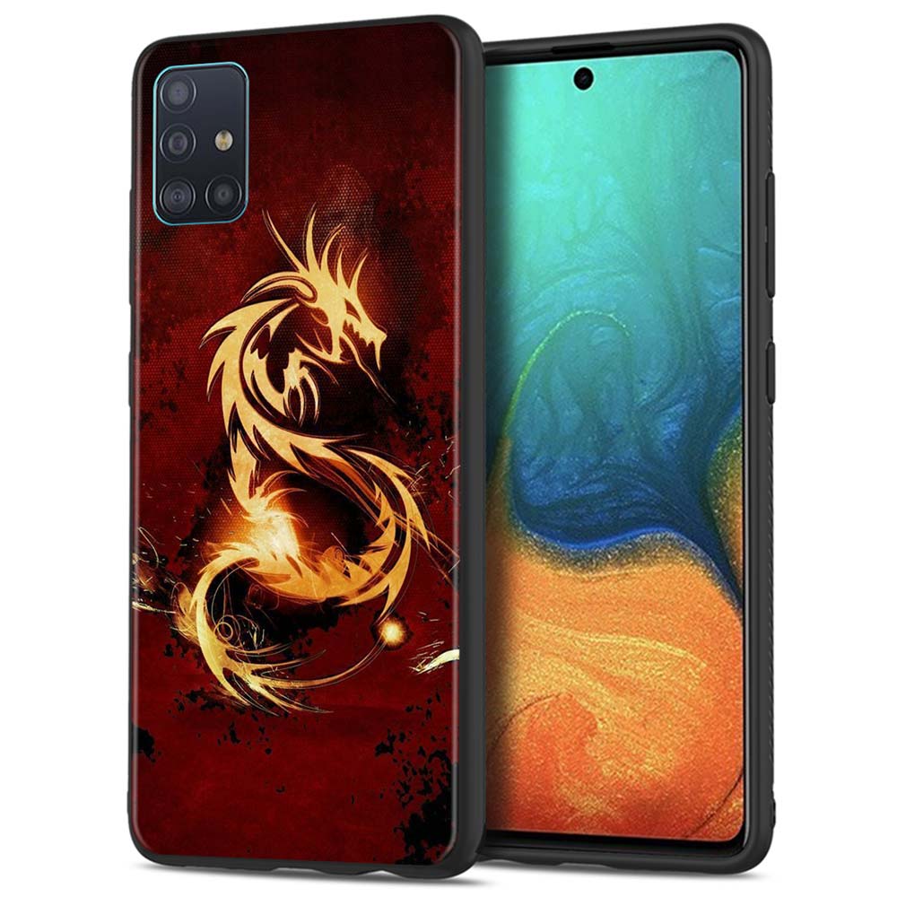 Чехол для Xiaomi Redmi Note 9 9s 8T 8 Pro 7 8A 9A 9C 9T 9i 9 Power Bumper Cover Dragon