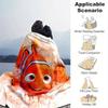 1pc, Finding Nemo Inspired Watercolor Art Blanket - Seasonal Decorative Throw for Home, Soft Flannel Throw Blanket - Versatile & Cozy for Be