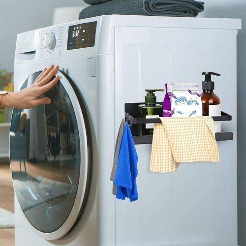 Магнитная полка для холодильников, Кухонная полка, Полка для ванной комнаты, Полка для специй, Полка, Магнитное хранение, Полка для холодильника, Хранение стиральной машины, Набор из