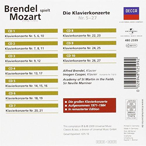 Mozart: Die Klavierkonzerte, Nos. 5-27