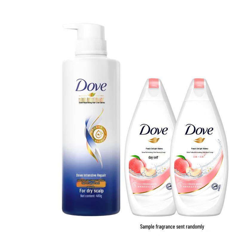 Dove Intensive Repair Anti-Dandruff Shampoo & Shower Gel Set