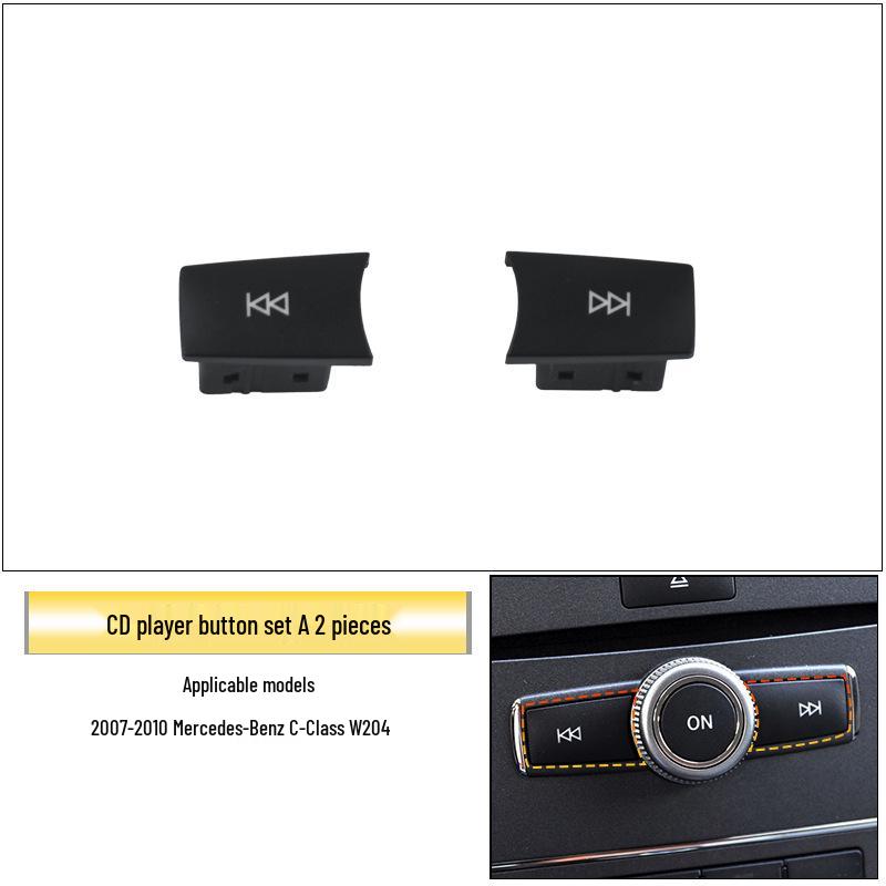 Кнопка Аудио CD для Mercedes-Benz C/B/E-класса ML350 CLS GLK Консоль Регулировка громкости и треков