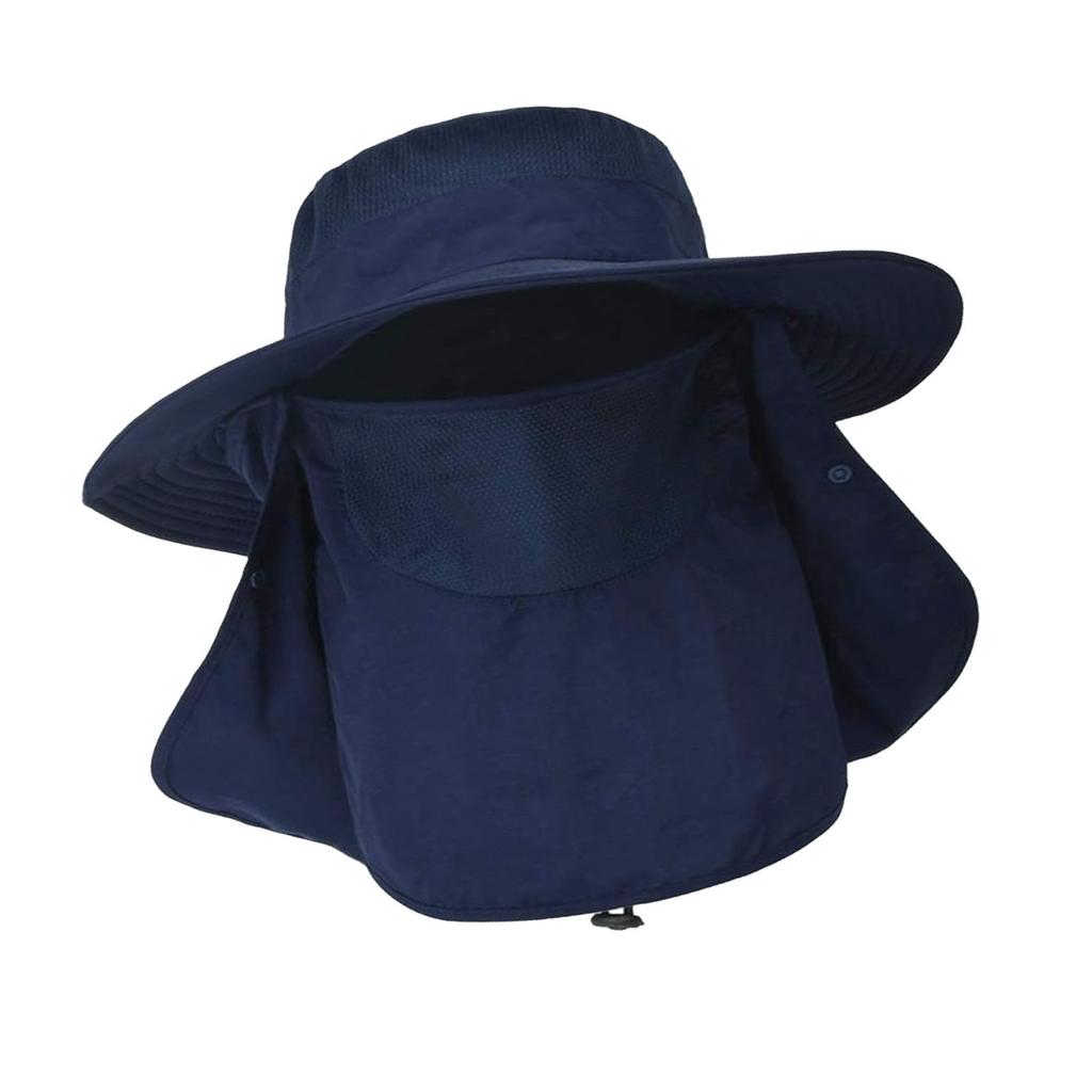 Солнцезащитная шляпа для рыбалки для мужчин и женщин, летняя, для улицы, защита от солнца, водонепроницаемая, широкополая шляпа с защитой лица и шеи