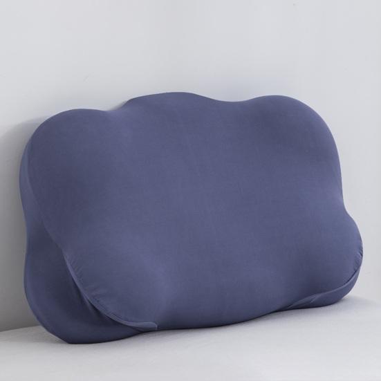 Эргономичная подушка для сна из пены с эффектом памяти, подушка-облако с контурным дизайном, подушка с двойной высотой для поддержки шеи с туннелями для рук для спящих на боку, спине, животе