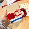 Cute Vertical Bucket Tea Cup Pencil Case Student Large Capacity Stationery Storage Bag Handheld Portable Pen Pouch Storage Box