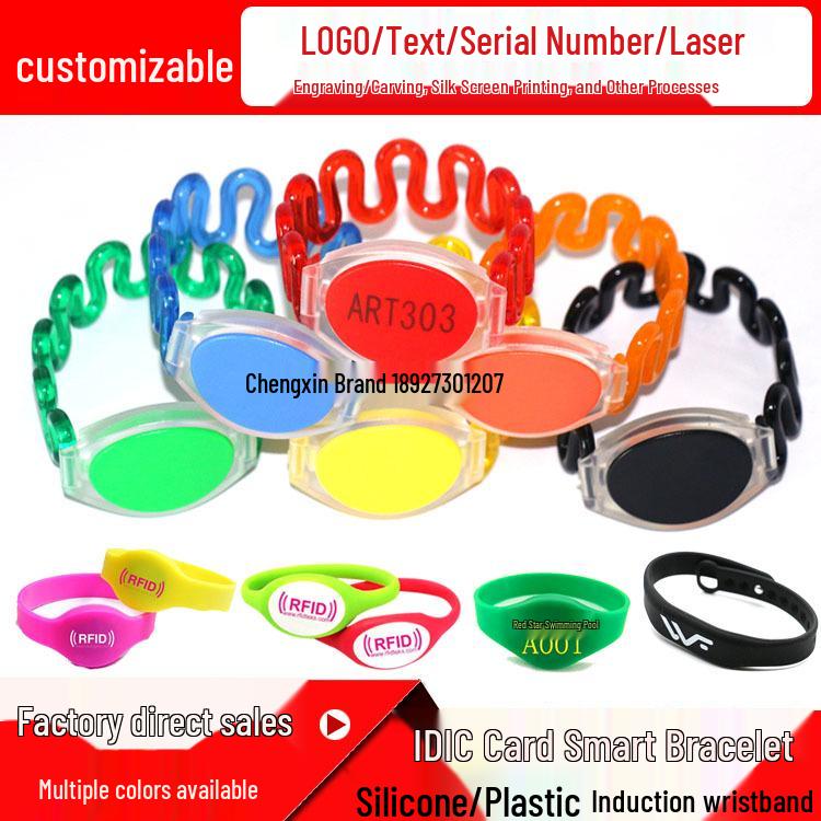 RFID TPU Induction Wristband for Sauna, Gym, and Pool Lockers