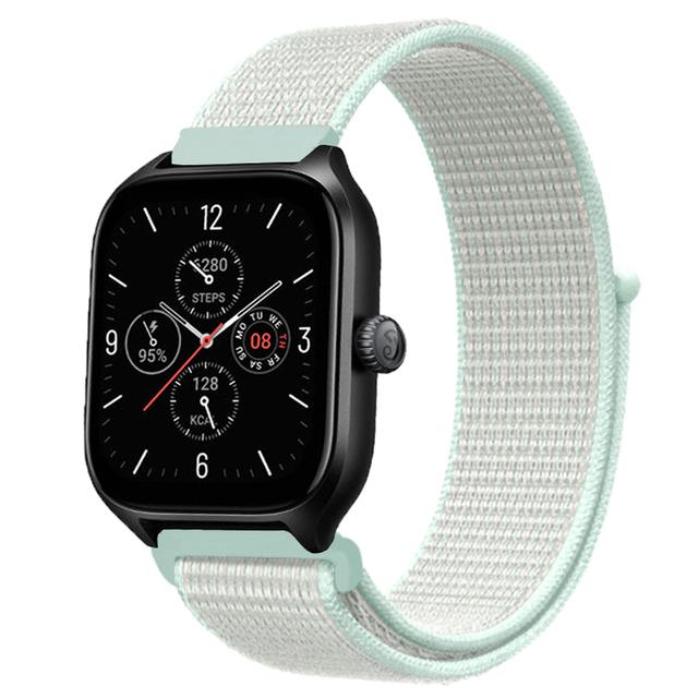20 мм 22 мм Нейлоновый ремешок-петля Для Amazfit GTS 4/3/3pro/2e/GTS 2 Mini/GTR 4 47 мм/GTR 2/Stratos 2 3 Ремешок Для Amazfit Bip 3 Pro Correa