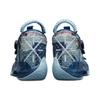 Li Ning WOW 8 Амортизация Moment Скользкая Устойчивая к истиранию Средняя высота Баскетбольные кроссовки для выступлений Мужские Черно-синие ABEP001-6