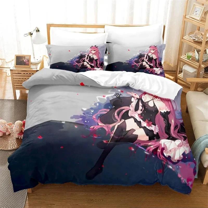 3D Print Anime Seraph Of The End Bedding Collection Boys Girls Twin Queen King Size Duvet Cover Pillowcase Bed Boys Adult