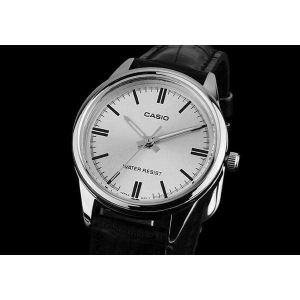 Casio Женские часы с кожаным ремешком LTP-V005L-7A