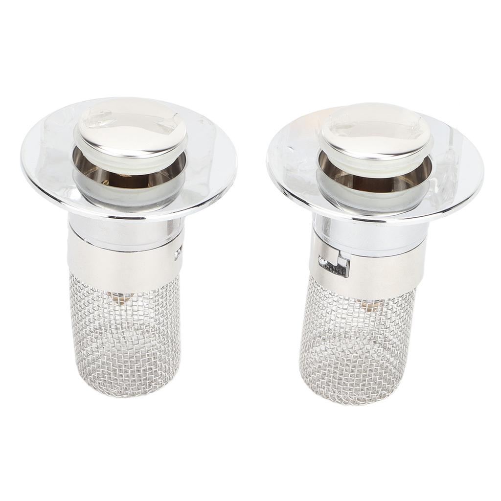 2 шт. заглушка для раковины в ванной комнате, сменный фильтр для слива волос, съемный