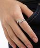 Кольцо-обертка Tatiana Wind Cubic Wrap Curve Ring Cr1898