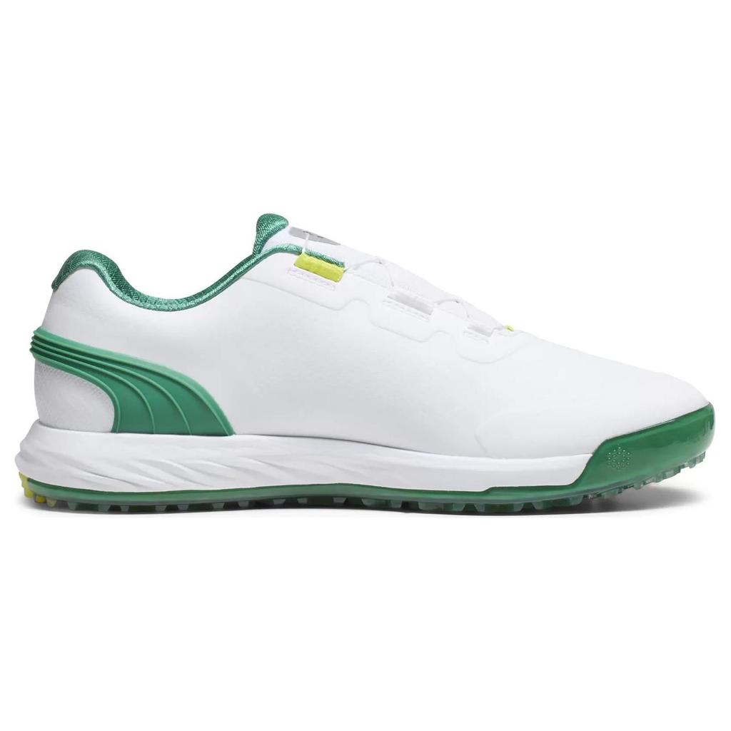 Puma Alphacat Nitro Round Toe Comfortable Low Top Golf Shoes Men Sneaker White 378920-01