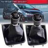 Manual 5 6 Speed Car Styling For Volkswagen VW Golf7 MK7 2013 2014 2015 2016 2017 Gear Shift Knob Shifter With Gaiter Boot