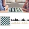 Турнирные шахматы из смолы Настольные игры Складная доска Набор дорожных шахматных фигур Обучающие игрушки