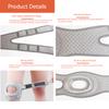 Open Patella Support Adjustable Patella Knee Support Strap for Injuries Running Sports and Workouts