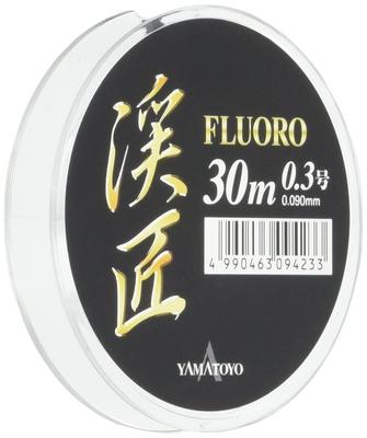 Яматоё Тегусу (ЯМАТОЁ) Флюорокарбоновая леска, Keisho Fluoro, 30м, 0.3, 1.2lb, Прозрачная