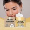 Beef Tallow Sunscreen Cream - Natural UV Protection & Moisturizer, Lightweight & Reapply for Outdoor Skin Care