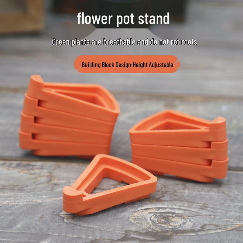 Breathable Flower Pot Base with Ventilation Pads To Prevent Root Rot