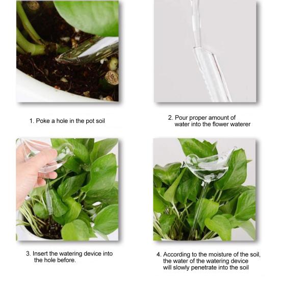 Устройство для полива, практичное, простое в использовании, автоматические самополивающиеся шарики из ПВХ для растений