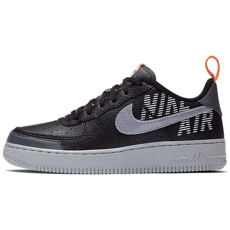 Новые Nike Air Force 1 Low LV8 Under Construction Черные GS BQ5484-001