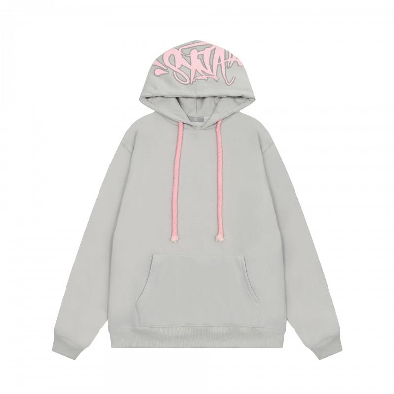 Unisex Y2K Streetwear Hooded Sweatshirt Set Oversized Cotton Fleece Lounge Outfit Teens Casual Wear