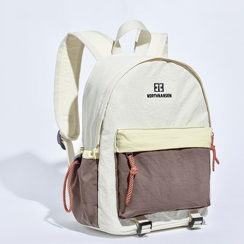 Color Letter Solid Backpack Travel Waterproof Wearresistant Capacity Large