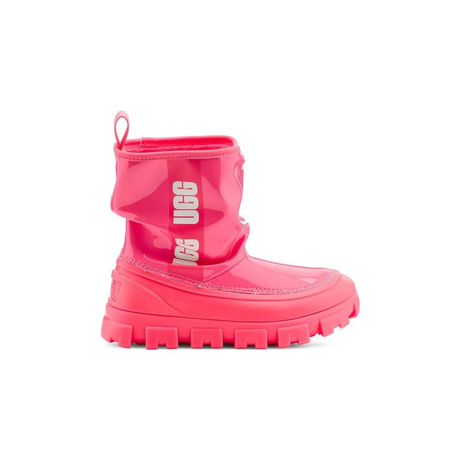 UGG Тканевые Детские Сапоги Кораллово-Розовые Подростковые 1143697-SPCL