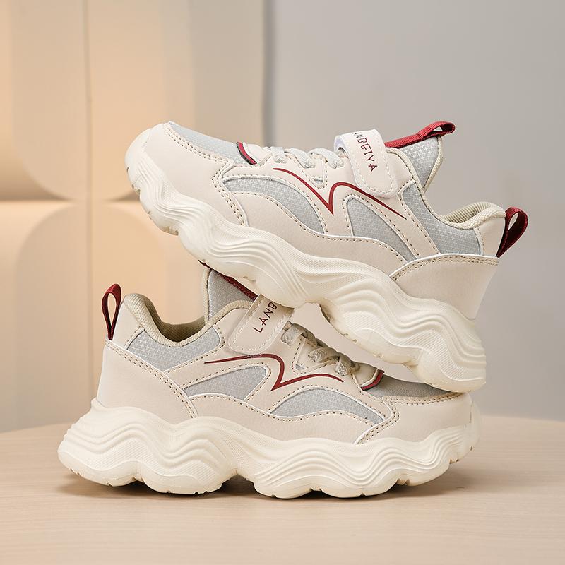 Детская мода Four Seasons Дышащая повседневная обувь для детей Бег Спорт Студенты Девочки Трендовые удобные кроссовки для спортзала