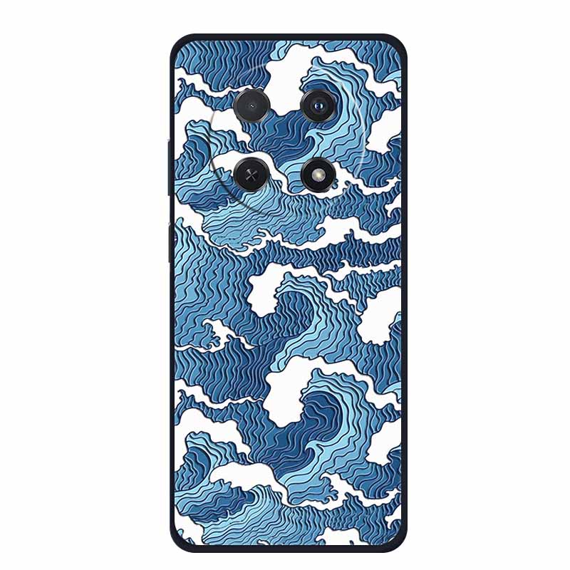 3D Тисненый Чехол Для Huawei Nova 14i Чехол Для Телефона Coque Цветы Силиконовый Мягкий Задний Чехол Для Huawei Nova 13i Y91 12i Чехол Funda Para