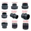 42/60/75/90mm Car Heater Ducting Reducer Hose Tube Connector Heater Ducting Pipe Joiner Connector For Eberspacher or Webasto