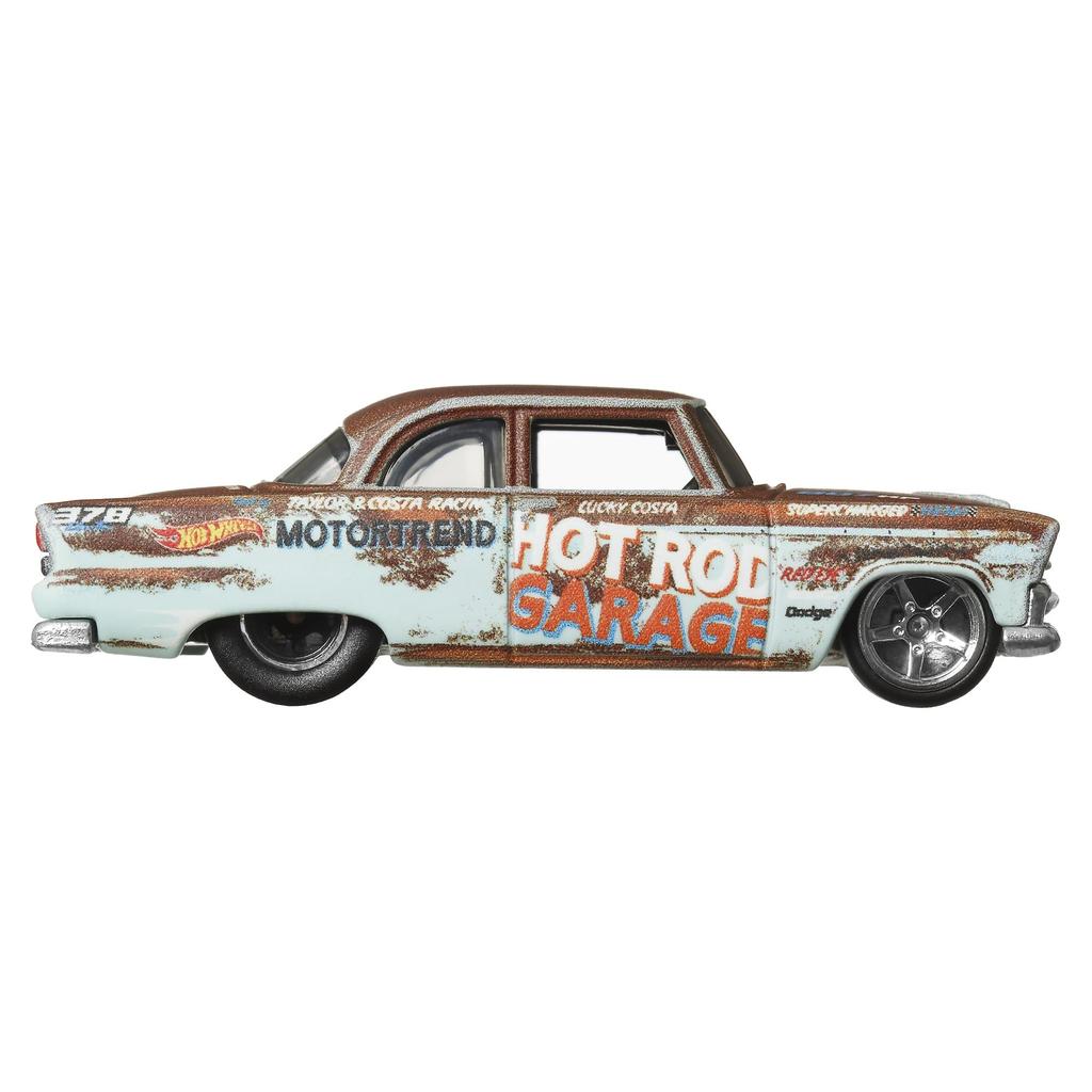 Hot Wheels Boulevard 1955 Plymouth Savoy игрушечная мини-машинка для детей от 3 лет и старше коричневого цвета HRT58