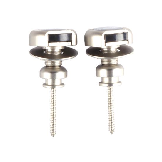 2 шт./компл. Замок для гитарного ремня с быстрой фиксацией, легко устанавливается, компактный металлический замок для гитарного ремня