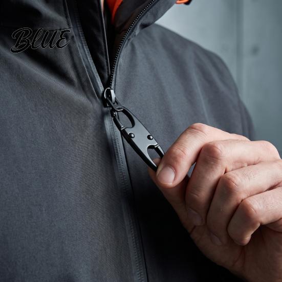 Шип для молнии 10/50 шт., S-образный металлический язычок, Съемные язычки с быстрым отсоединением, Запасная часть, Универсальный бегунок для молнии для рюкзаков, курток, аксессуар для ремонта