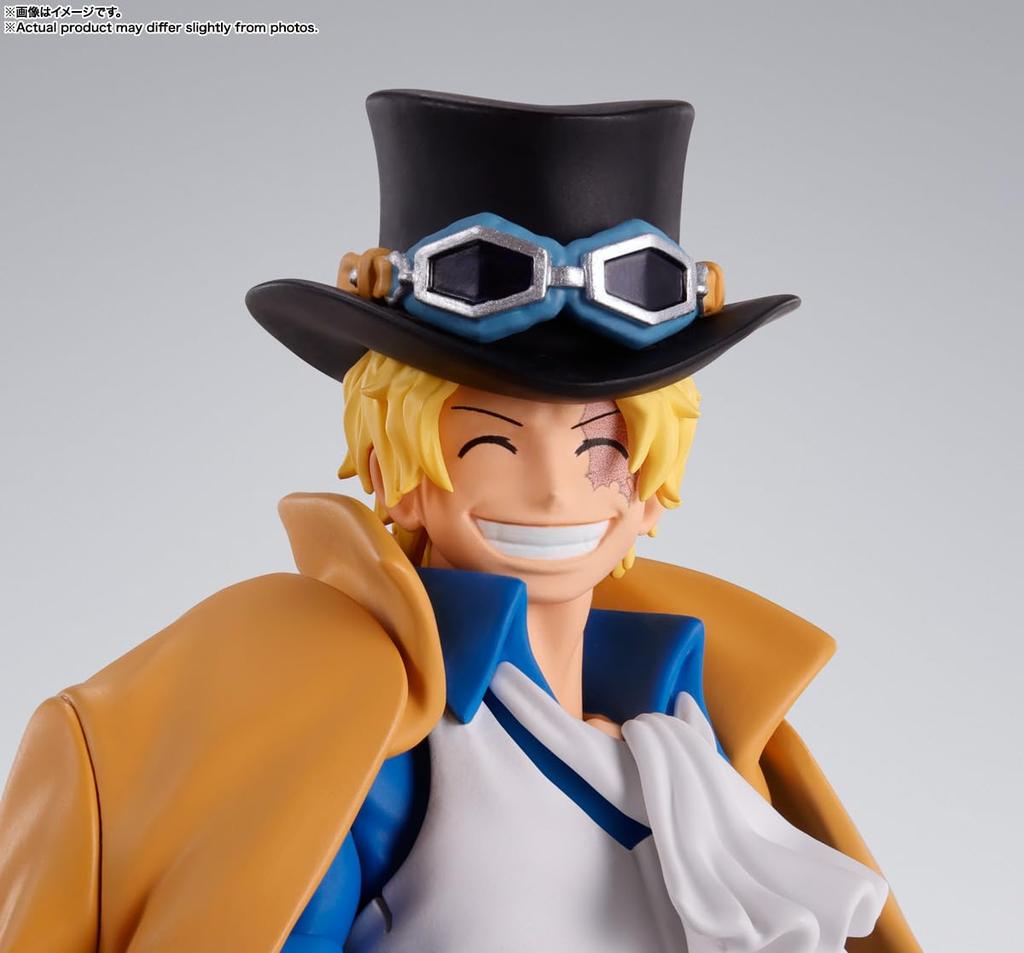 TAMASHII NATIONS S.H.Figuarts ONE PIECE Sabo - Chief of Staff of the Revolutionary Army - Approximately 155mm PVC & ABS Painted Movable Figure