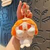 Adorable Plush Doll Keychain Cute Cartoon Design For Students And Couples