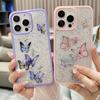 Epoxy Butterfly Mobile Phone Case for IPhone16 Plus/15PROMAX/14/13/12 Glitter Laser Paper