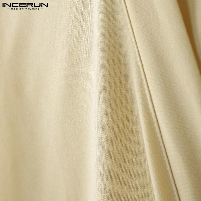 INCERUN Мужской кардиган кимоно оверсайз с рукавами «летучая мышь», на пуговицах, повседневный