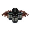 New 3 Pcs Black Solo Reusable Capsules Single Cup For Keurig Replacements Filter