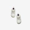 Anta Kids Synthetic Leather Plush Comfortable Wear-Resistant Warm Mid-Top Walking Shoes Baby Shoes White Purple A22440055-4