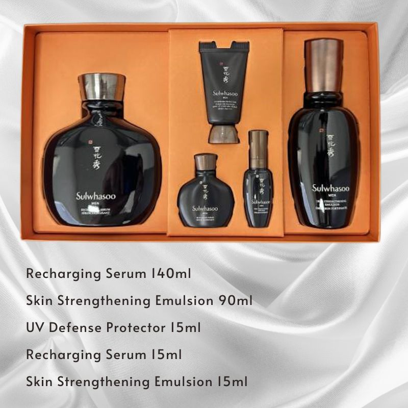 Sulwhasoo Skin For Men Набор эмульсий и восстанавливающих сывороток для укрепления кожи