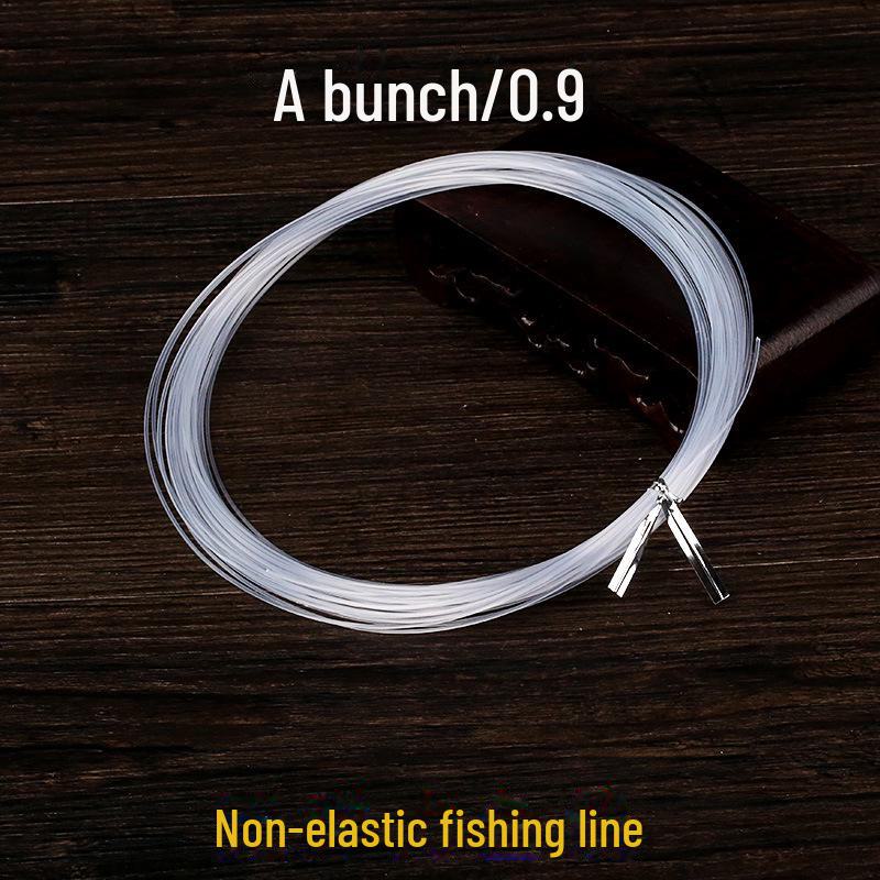 Кристально чистая неэластичная леска для бисерных украшений и проектов «сделай сам» — износостойкая леска для нитей и браслетов