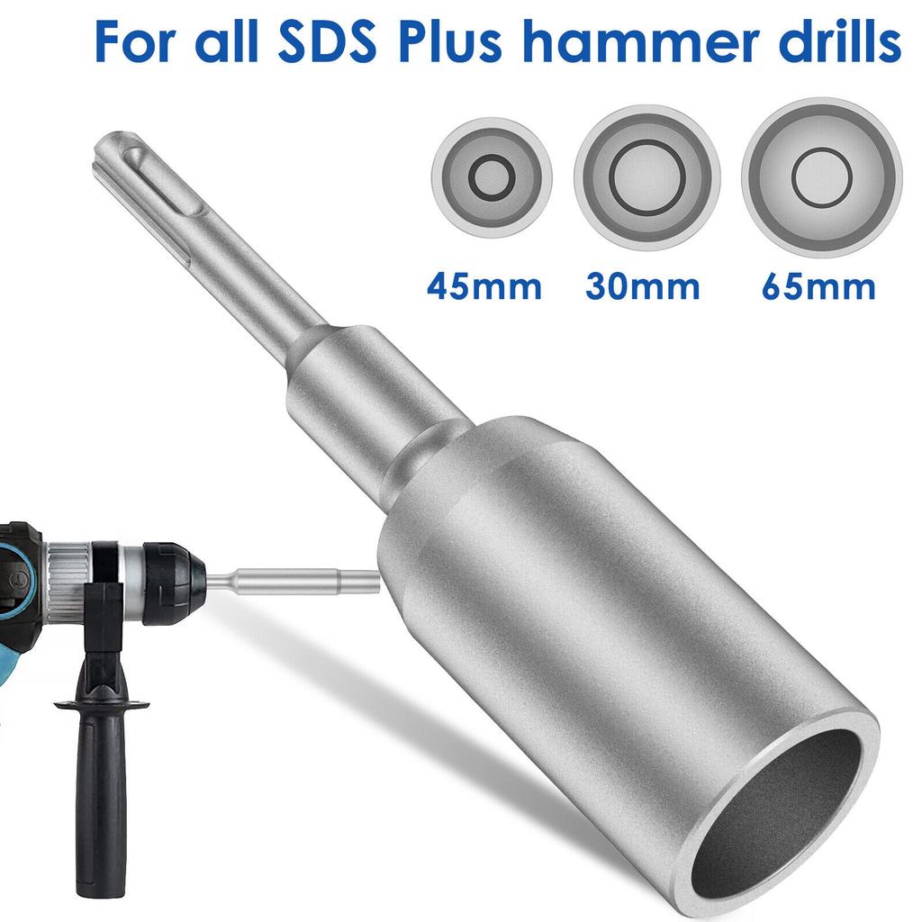 SDS-Plus Ground Rod Driver 30/45/65 мм Heavy Duty T Post Ground Rod Driver Tool Кованая стальная дрель-шуруповерт