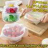 1PC Silicone Reusable Food Storage Silicone Lids Plastic Wrap Food Microwave Splatter Cover Dishwasher Safe Kitchen Tools