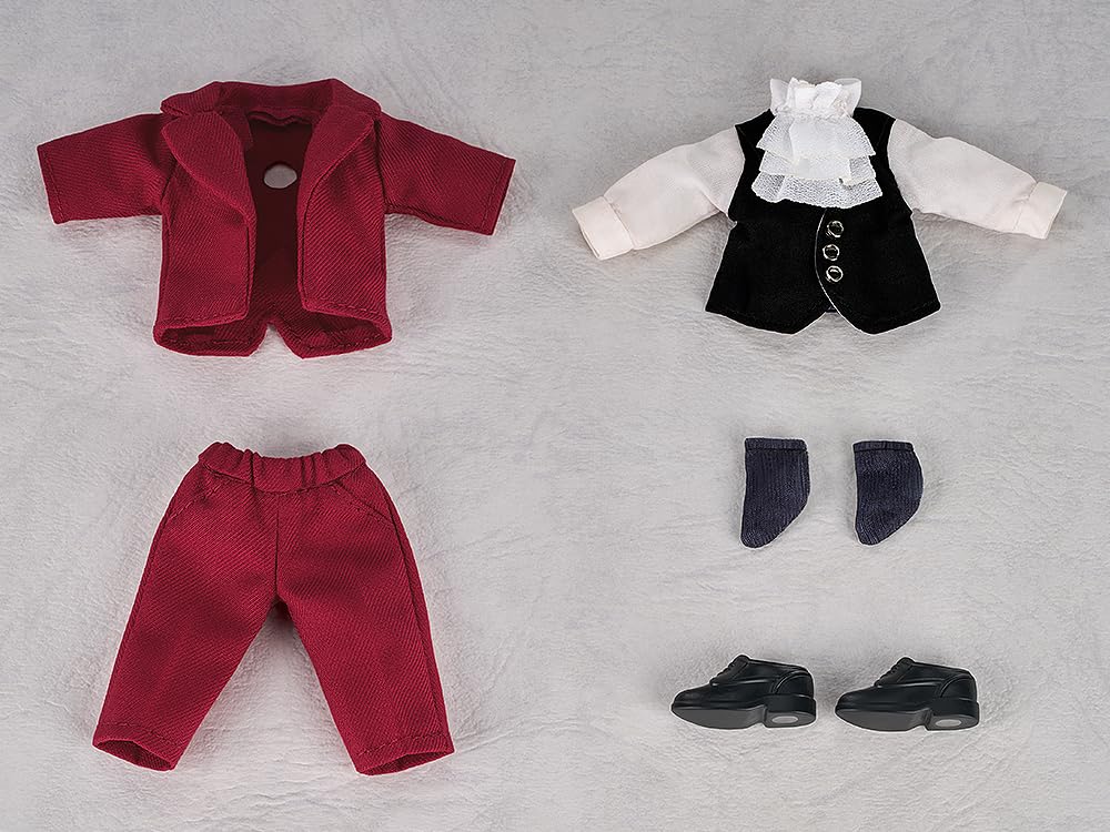 Good Smile Company Nendoroid Doll Outfit Set Miles Edgeworth Ace Attorney Painted Complete Cloth Set